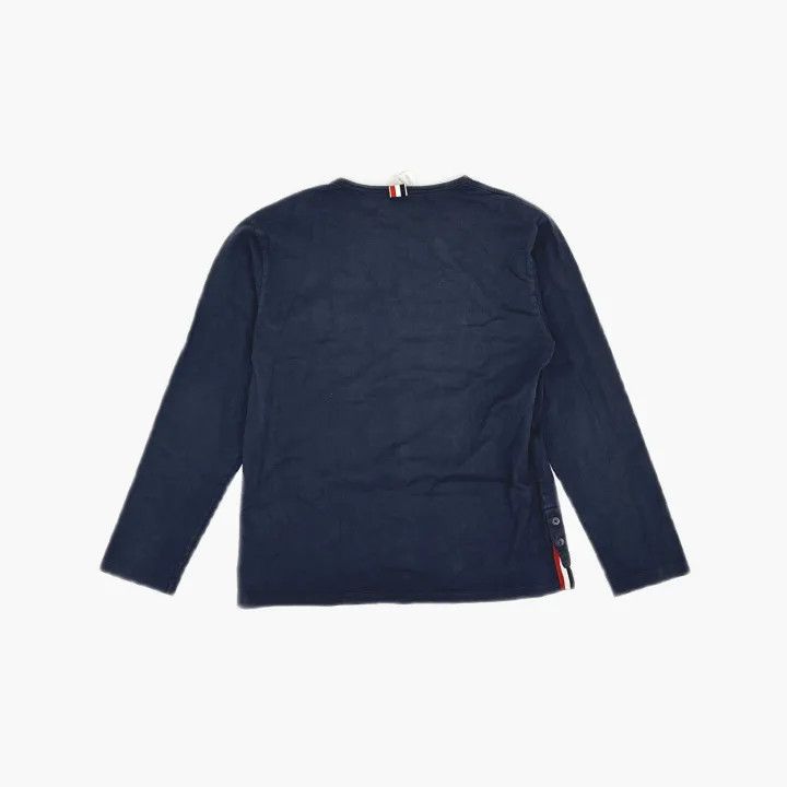 Thom Browne Thom Browne Long Sleeve Cotton Shirt Blue 0079 Size US S / EU 44-46 / 1 - 3 Thumbnail