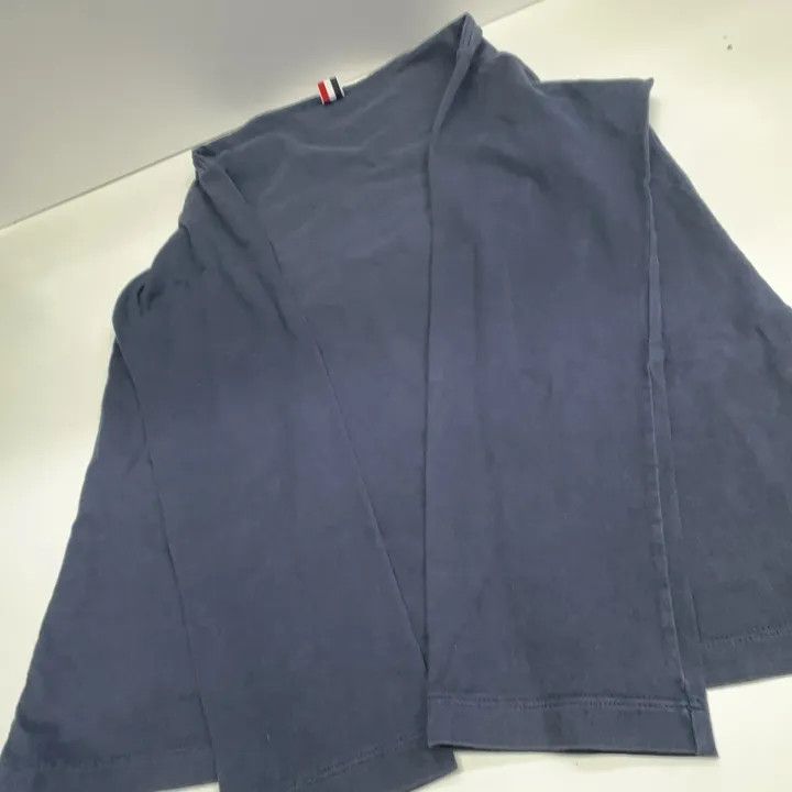 Thom Browne Thom Browne Long Sleeve Cotton Shirt Blue 0079 Size US S / EU 44-46 / 1 - 13 Thumbnail