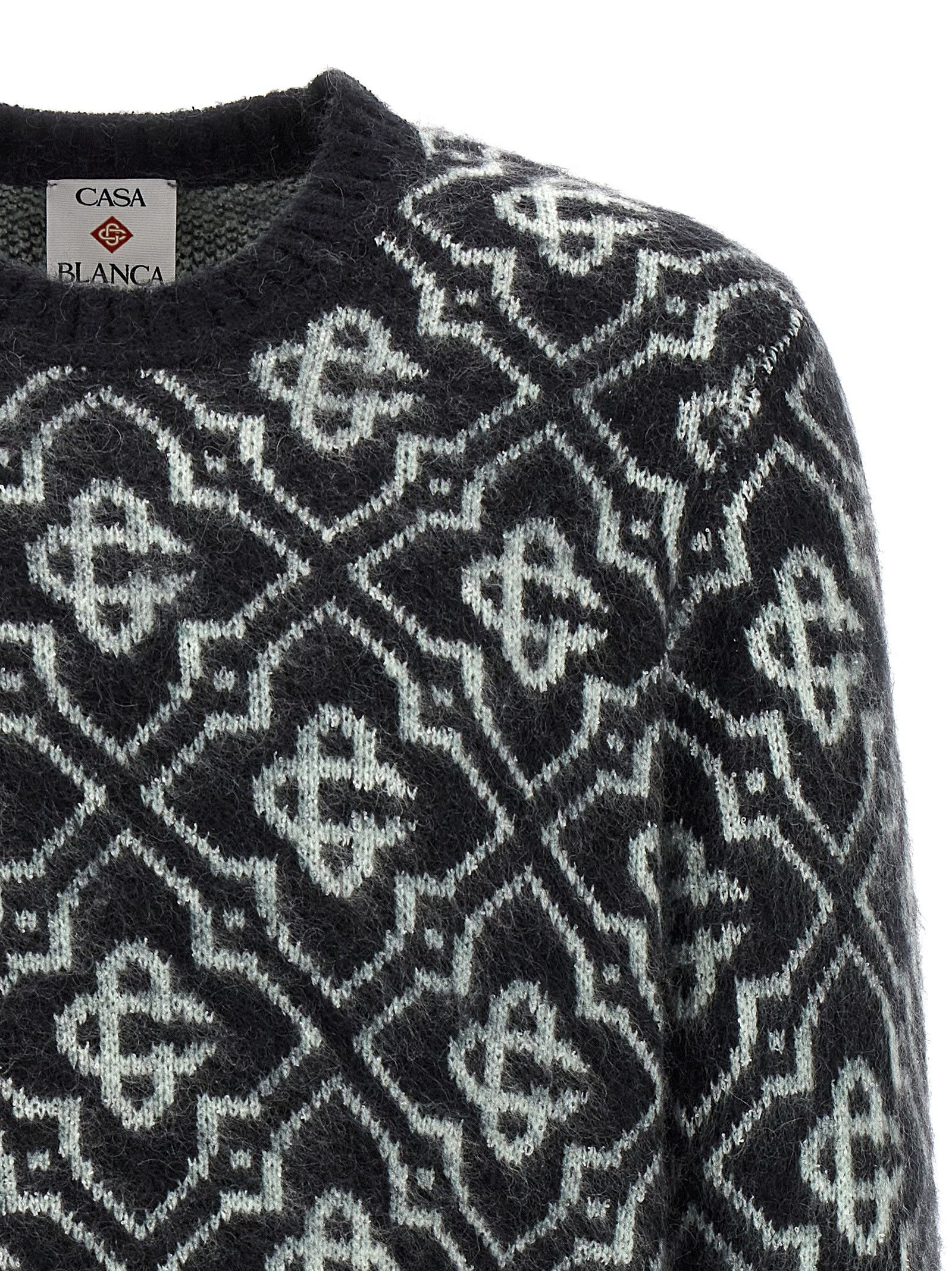 Casablanca 'Monogram' Sweater Size US L / EU 52-54 / 3 - 3 Thumbnail