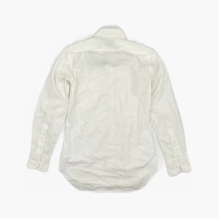Thom Browne Thom Browne Casual Solid Color Long Sleeve Shirt 0079 Size US XS / EU 42 / 0 - 3 Thumbnail