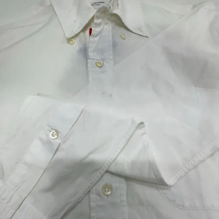Thom Browne Thom Browne Casual Solid Color Long Sleeve Shirt 0079 Size US XS / EU 42 / 0 - 11 Thumbnail