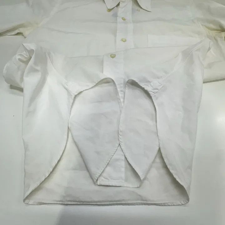 Thom Browne Thom Browne Casual Solid Color Long Sleeve Shirt 0079 Size US XS / EU 42 / 0 - 14 Thumbnail