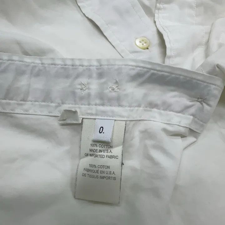 Thom Browne Thom Browne Casual Solid Color Long Sleeve Shirt 0079 Size US XS / EU 42 / 0 - 4 Thumbnail