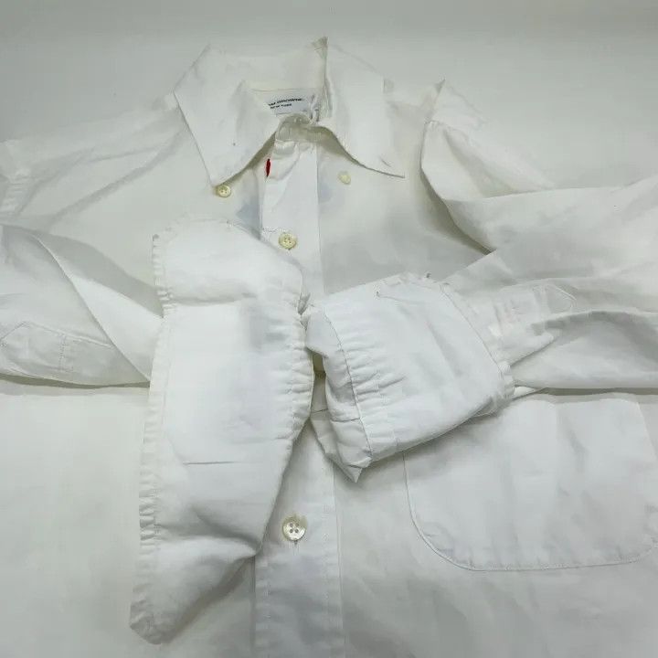 Thom Browne Thom Browne Casual Solid Color Long Sleeve Shirt 0079 Size US XS / EU 42 / 0 - 12 Thumbnail
