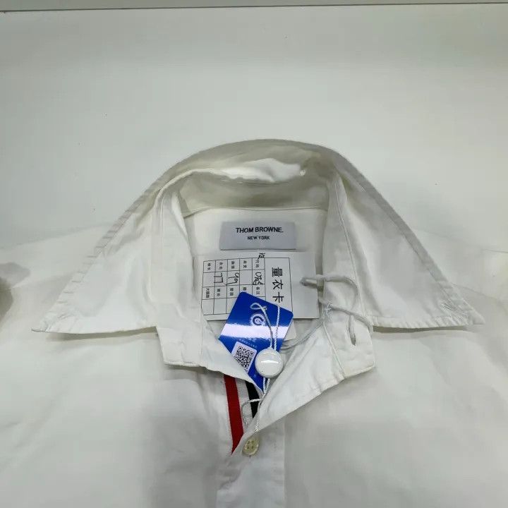Thom Browne Thom Browne Casual Solid Color Long Sleeve Shirt 0079 Size US XS / EU 42 / 0 - 8 Thumbnail