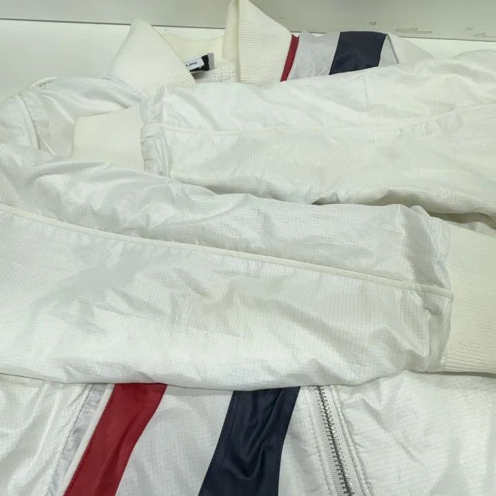 Thom Browne Thom Browne White Zip Casual Jacket 0079 Size US XS / EU 42 / 0 - 10 Thumbnail