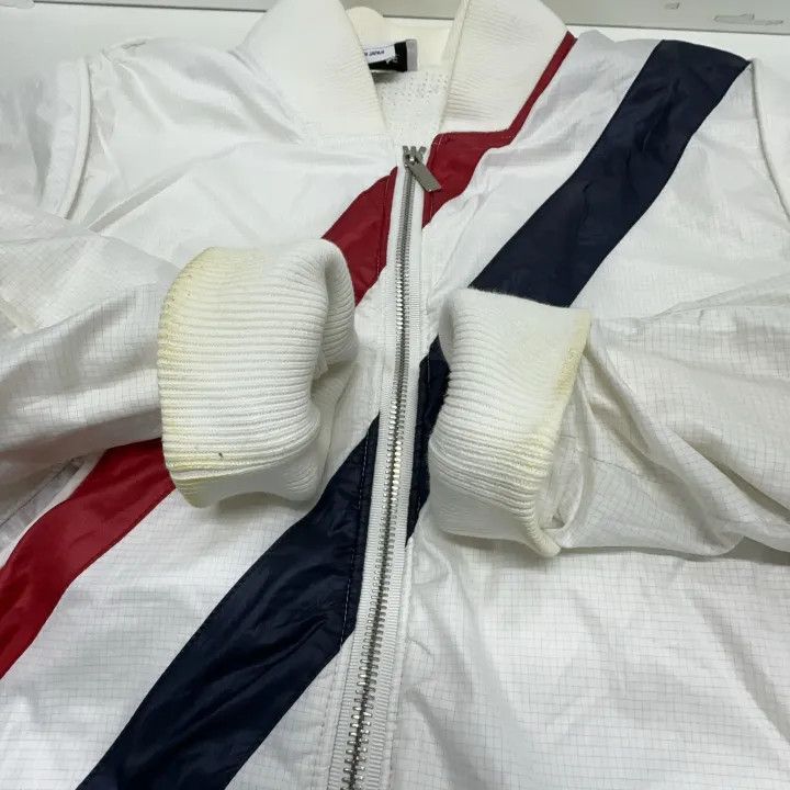 Thom Browne Thom Browne White Zip Casual Jacket 0079 Size US XS / EU 42 / 0 - 11 Thumbnail