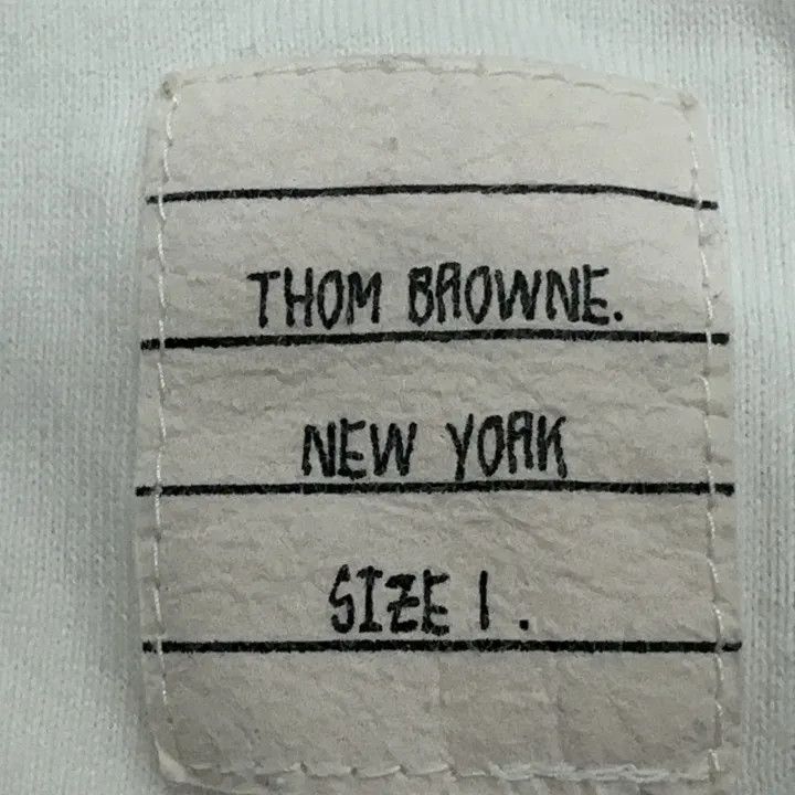 Thom Browne Thom Browne Color-Block Short Sleeve T-Shirt 0079 Size US S / EU 44-46 / 1 - 4 Thumbnail