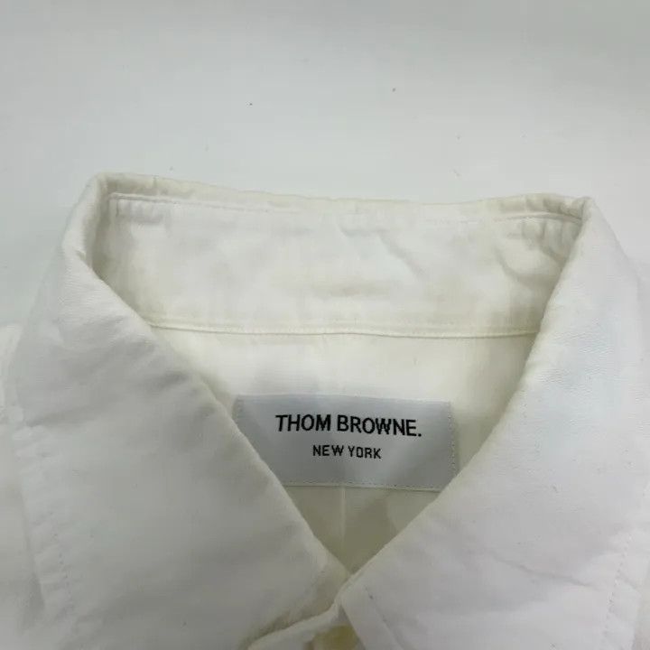 Thom Browne Thom Browne Casual Classic Long Sleeve Shirt 0079 Size US S / EU 44-46 / 1 - 5 Thumbnail