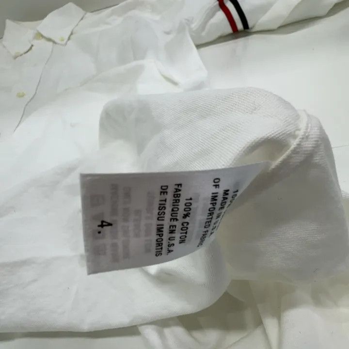 Thom Browne Thom Browne Casual Classic Long Sleeve Shirt 0079 Size US S / EU 44-46 / 1 - 4 Thumbnail