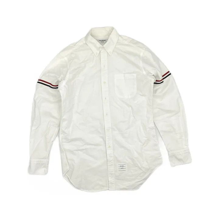 Thom Browne Thom Browne Casual Classic Long Sleeve Shirt 0079 Size US S / EU 44-46 / 1 - 2 Thumbnail