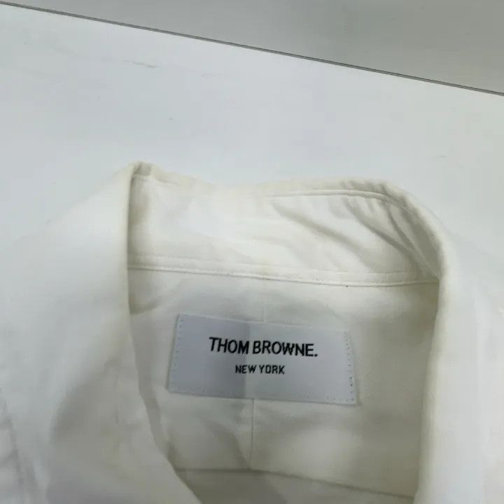 Thom Browne Thom Browne Casual Button-Up Long Sleeve Shirt 0079 Size US S / EU 44-46 / 1 - 5 Thumbnail