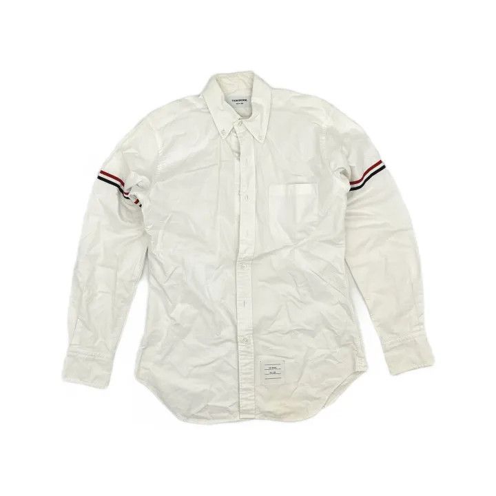 Thom Browne Thom Browne Casual Button-Up Long Sleeve Shirt 0079 Size US S / EU 44-46 / 1 - 2 Thumbnail