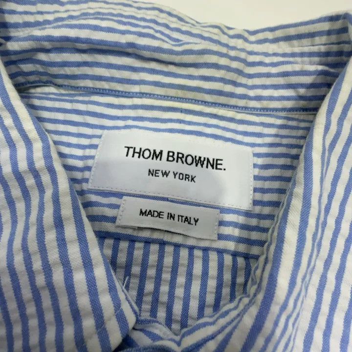 Thom Browne Thom Browne Classic Long Sleeve Shirt 0079 Size US M / EU 48-50 / 2 - 7 Thumbnail