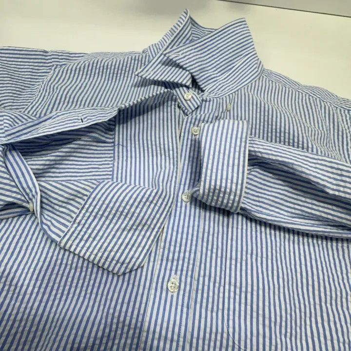 Thom Browne Thom Browne Classic Long Sleeve Shirt 0079 Size US M / EU 48-50 / 2 - 9 Thumbnail