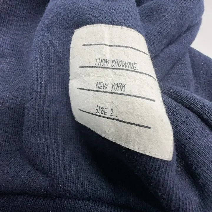 Thom Browne Thom Browne Ivy Boy Sweatshirt in Blue 0079 Size US M / EU 48-50 / 2 - 6 Thumbnail
