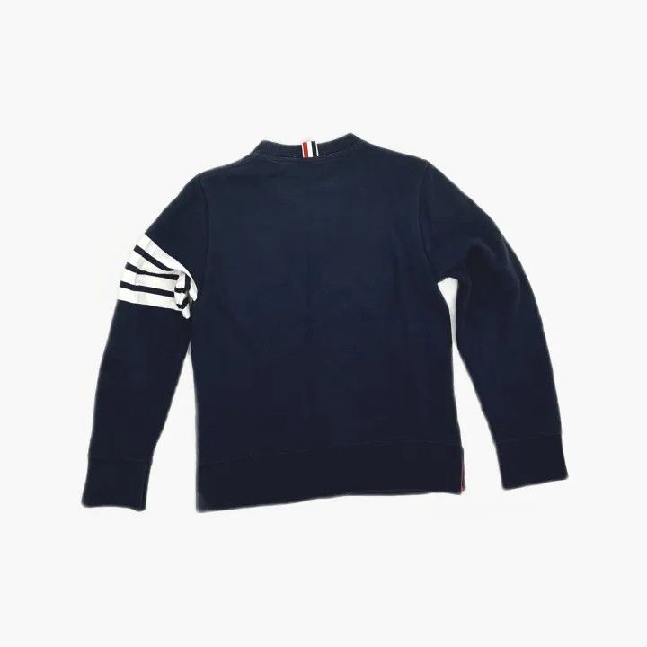 Thom Browne Thom Browne Classic Sweater with Stripes 0079 Size US M / EU 48-50 / 2 - 3 Thumbnail