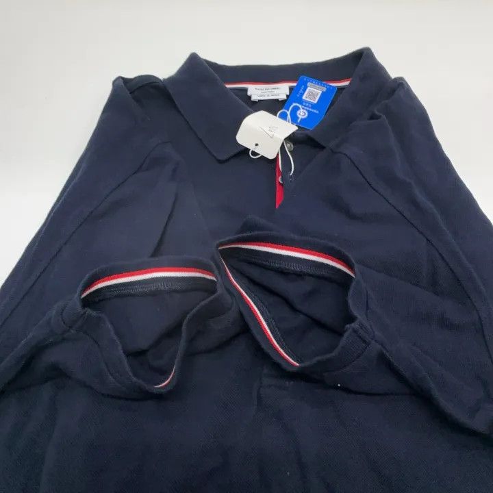 Thom Browne Thom Browne Casual Short Sleeve Polo 0079 Size US L / EU 52-54 / 3 - 8 Thumbnail