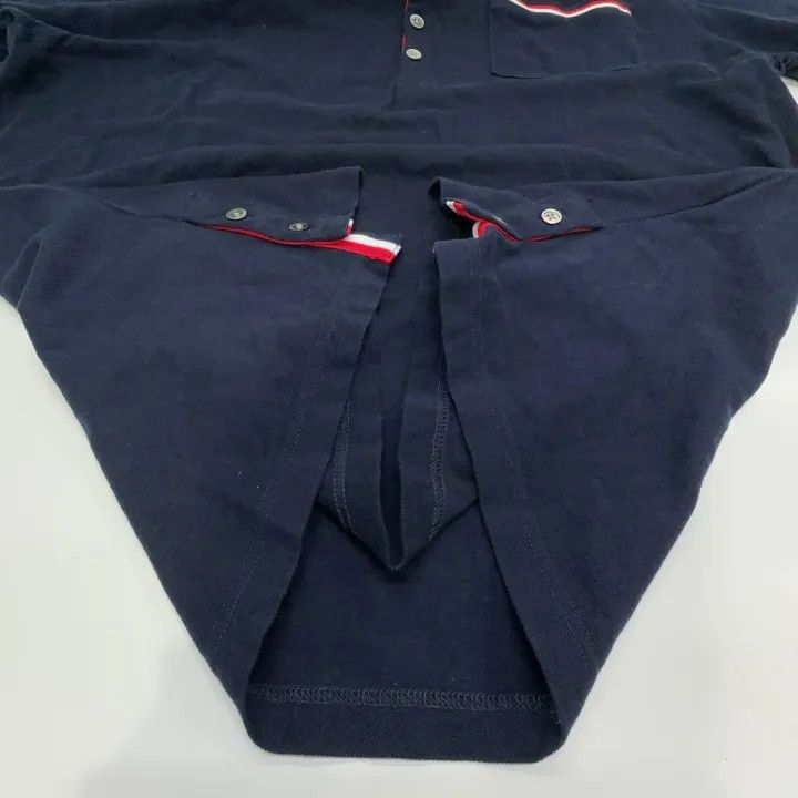 Thom Browne Thom Browne Casual Short Sleeve Polo 0079 Size US L / EU 52-54 / 3 - 10 Thumbnail