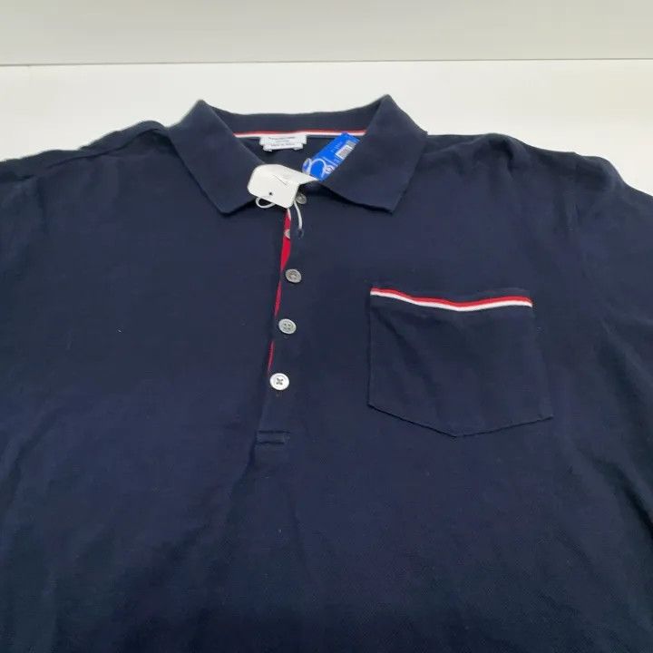 Thom Browne Thom Browne Casual Short Sleeve Polo 0079 Size US L / EU 52-54 / 3 - 9 Thumbnail