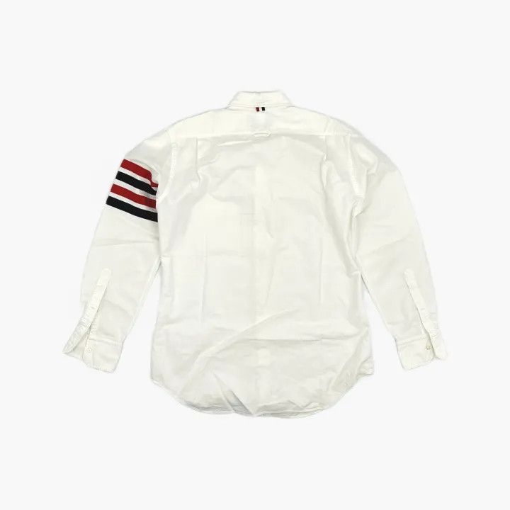 Thom Browne Thom Browne Classic Striped Long Sleeve Shirt 0079 Size US S / EU 44-46 / 1 - 3 Thumbnail