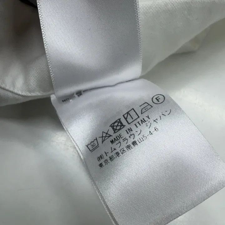 Thom Browne Thom Browne Classic Striped Long Sleeve Shirt 0079 Size US S / EU 44-46 / 1 - 8 Thumbnail