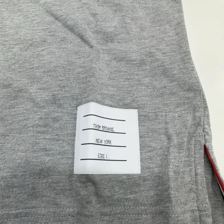 Thom Browne Thom Browne Gray Printed Short Sleeve T-Shirt 0079 Size US S / EU 44-46 / 1 - 6 Thumbnail