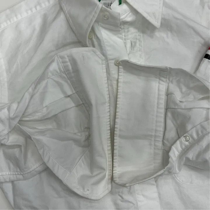 Thom Browne Thom Browne Classic Long Sleeve Shirt for Men 0079 Size US S / EU 44-46 / 1 - 6 Thumbnail