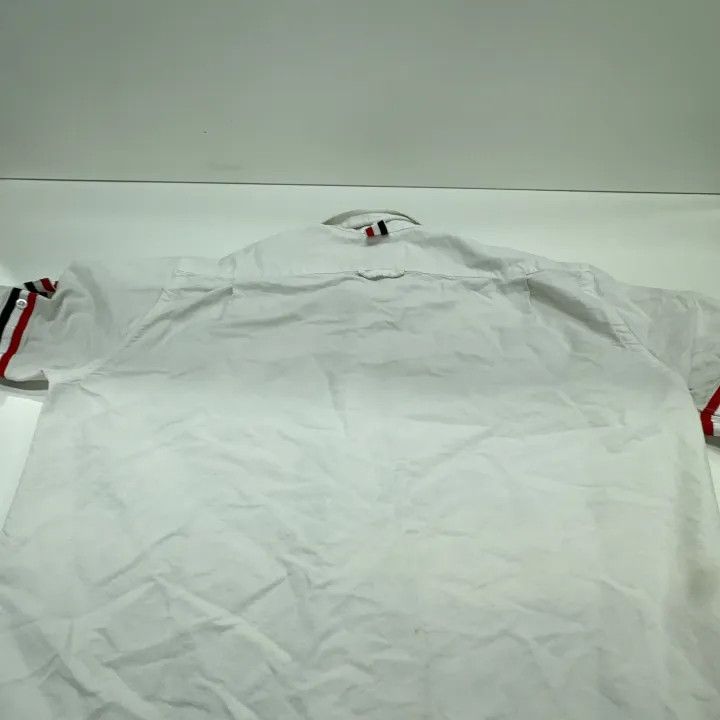 Thom Browne Thom Browne Classic Long Sleeve Button-Up Shirt 0079 Size US S / EU 44-46 / 1 - 15 Thumbnail