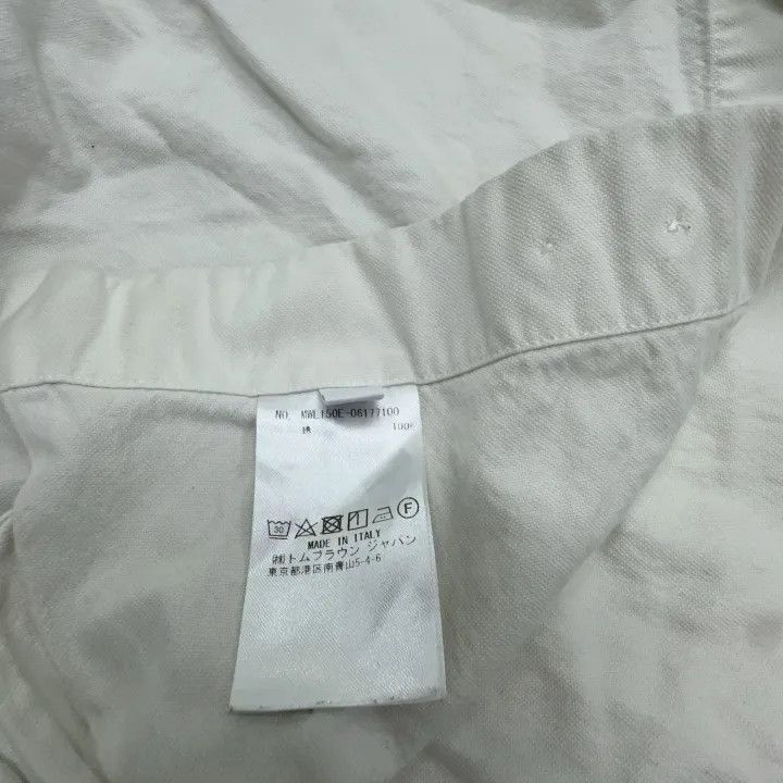 Thom Browne Thom Browne Classic Long Sleeve Button-Up Shirt 0079 Size US S / EU 44-46 / 1 - 6 Thumbnail