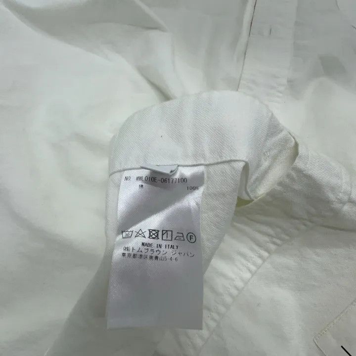 Thom Browne Thom Browne SS21 Solid Satin Oxford Shirt 0079 Size US S / EU 44-46 / 1 - 5 Thumbnail