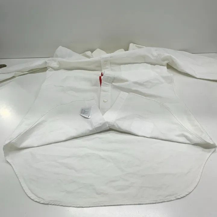 Thom Browne Thom Browne SS21 Solid Satin Oxford Shirt 0079 Size US S / EU 44-46 / 1 - 9 Thumbnail