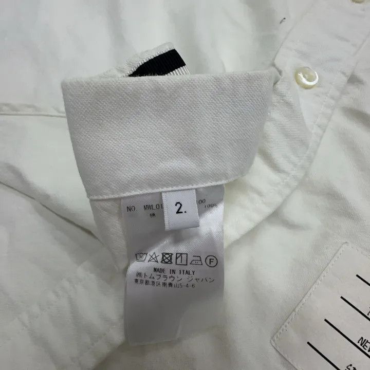 Thom Browne Thom Browne SS21 Solid Satin Oxford Shirt 0079 Size US S / EU 44-46 / 1 - 4 Thumbnail