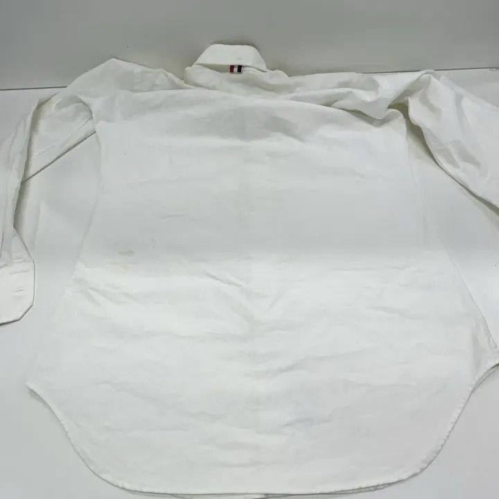 Thom Browne Thom Browne SS21 Solid Satin Oxford Shirt 0079 Size US S / EU 44-46 / 1 - 14 Thumbnail