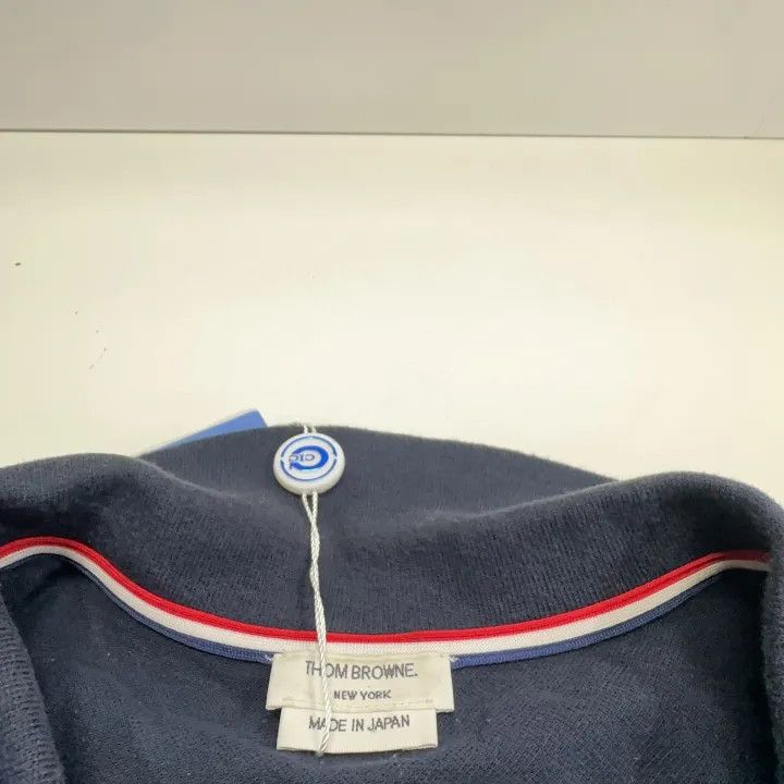 Thom Browne Thom Browne Casual Short Sleeve Polo Shirt 0079 Size US S / EU 44-46 / 1 - 4 Thumbnail