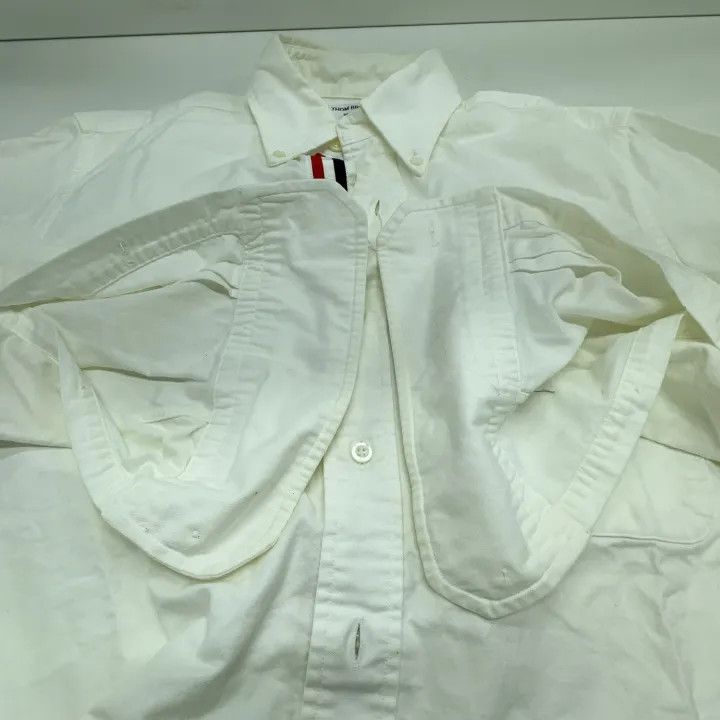 Thom Browne Thom Browne Classic Long Sleeve Oxford Shirt 0079 Size US S / EU 44-46 / 1 - 13 Thumbnail