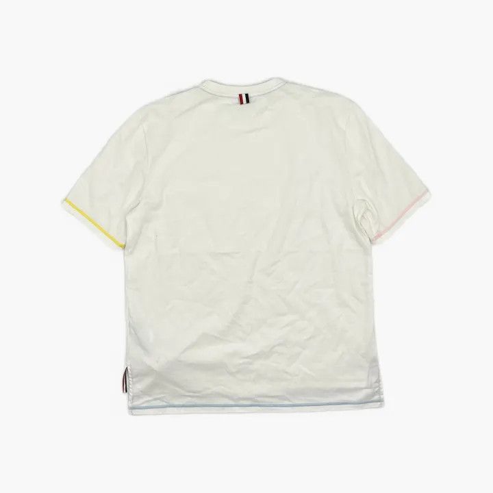 Thom Browne Thom Browne Color Trim Short Sleeve T-Shirt 0079 Size US S / EU 44-46 / 1 - 3 Thumbnail