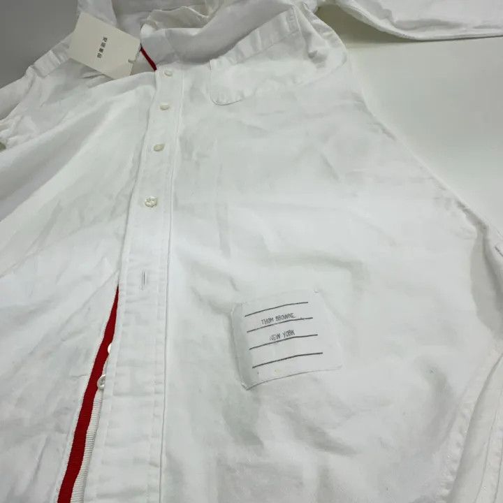 Thom Browne Thom Browne Classic Long Sleeve Shirt for Men 0079 Size US S / EU 44-46 / 1 - 7 Thumbnail