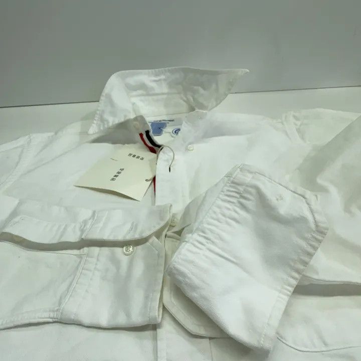 Thom Browne Thom Browne Classic Long Sleeve Shirt for Men 0079 Size US S / EU 44-46 / 1 - 9 Thumbnail