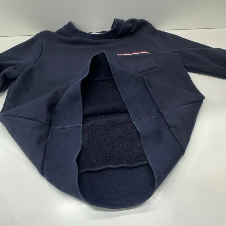 Thom Browne Thom Browne Striped Cotton Pullover Sweatshirt 0079 Size US S / EU 44-46 / 1 - 13 Thumbnail