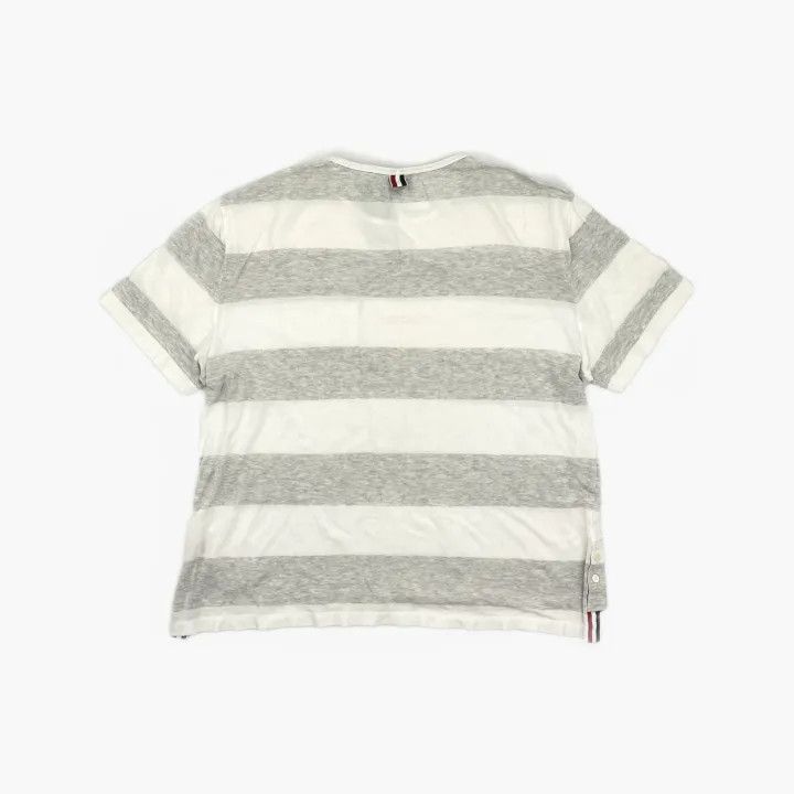 Thom Browne Thom Browne Striped Color Block Short Sleeve Tee 0079 Size US S / EU 44-46 / 1 - 3 Thumbnail