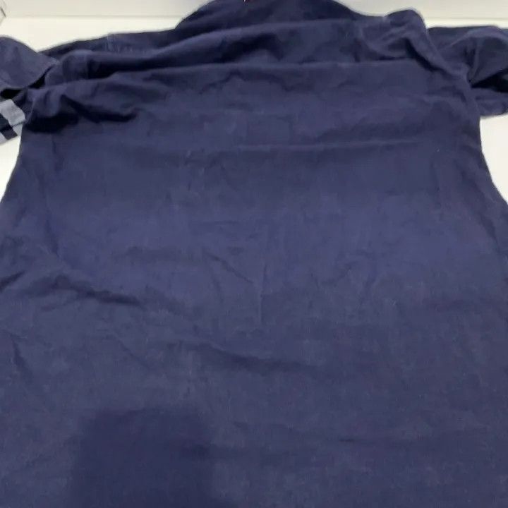 Thom Browne Thom Browne Classic Navy Long Sleeve Shirt 0079 Size US M / EU 48-50 / 2 - 11 Thumbnail