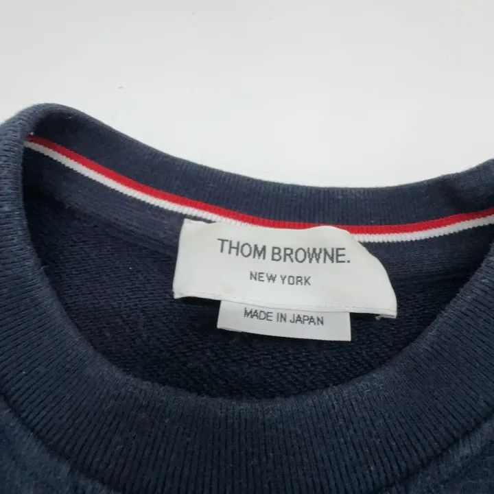 Thom Browne Thom Browne Classic Navy Sweatshirt for Men 0079 Size US M / EU 48-50 / 2 - 6 Thumbnail