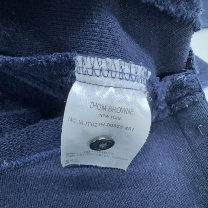 Thom Browne Thom Browne Classic Navy Sweatshirt for Men 0079 Size US M / EU 48-50 / 2 - 4 Thumbnail
