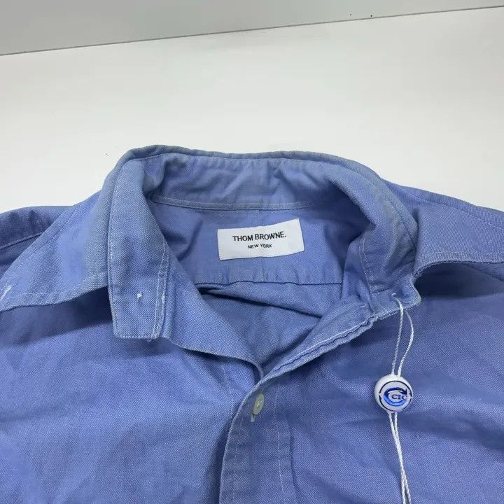 Thom Browne Thom Browne Casual Button-Up Long Sleeve Shirt 0079 Size US S / EU 44-46 / 1 - 7 Thumbnail