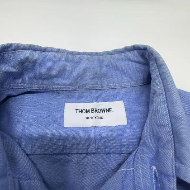Thom Browne Thom Browne Casual Button-Up Long Sleeve Shirt 0079 Size US S / EU 44-46 / 1 - 4 Thumbnail