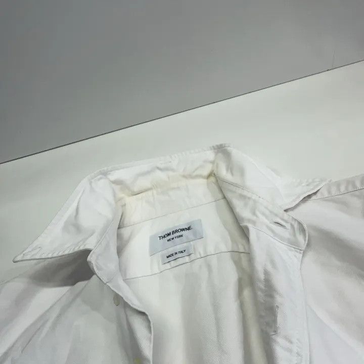 Thom Browne Thom Browne Classic Long Sleeve Oxford Shirt 0079 Size US M / EU 48-50 / 2 - 6 Thumbnail