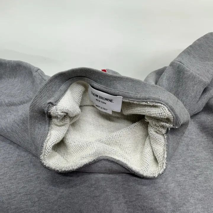 Thom Browne Thom Browne Gray Long Sleeve Sweatshirt 0079 Size US S / EU 44-46 / 1 - 6 Thumbnail