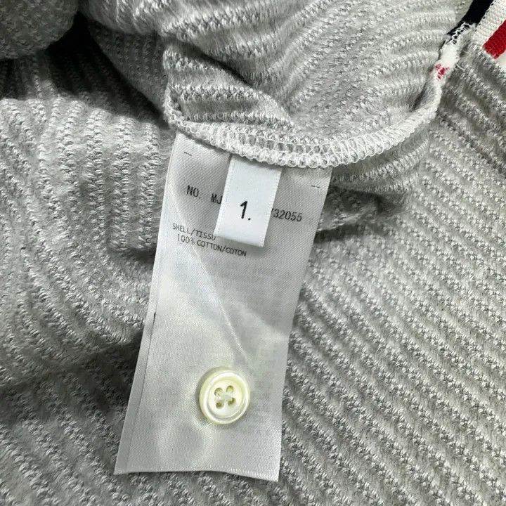Thom Browne Thom Browne Short Sleeve Striped Polo Shirt 0079 Size US S / EU 44-46 / 1 - 4 Thumbnail