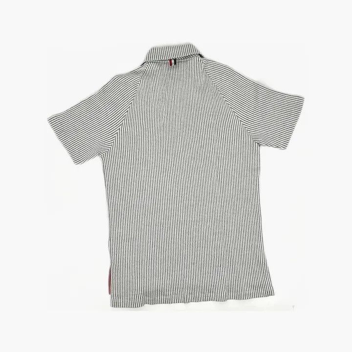 Thom Browne Thom Browne Short Sleeve Striped Polo Shirt 0079 Size US S / EU 44-46 / 1 - 3 Thumbnail